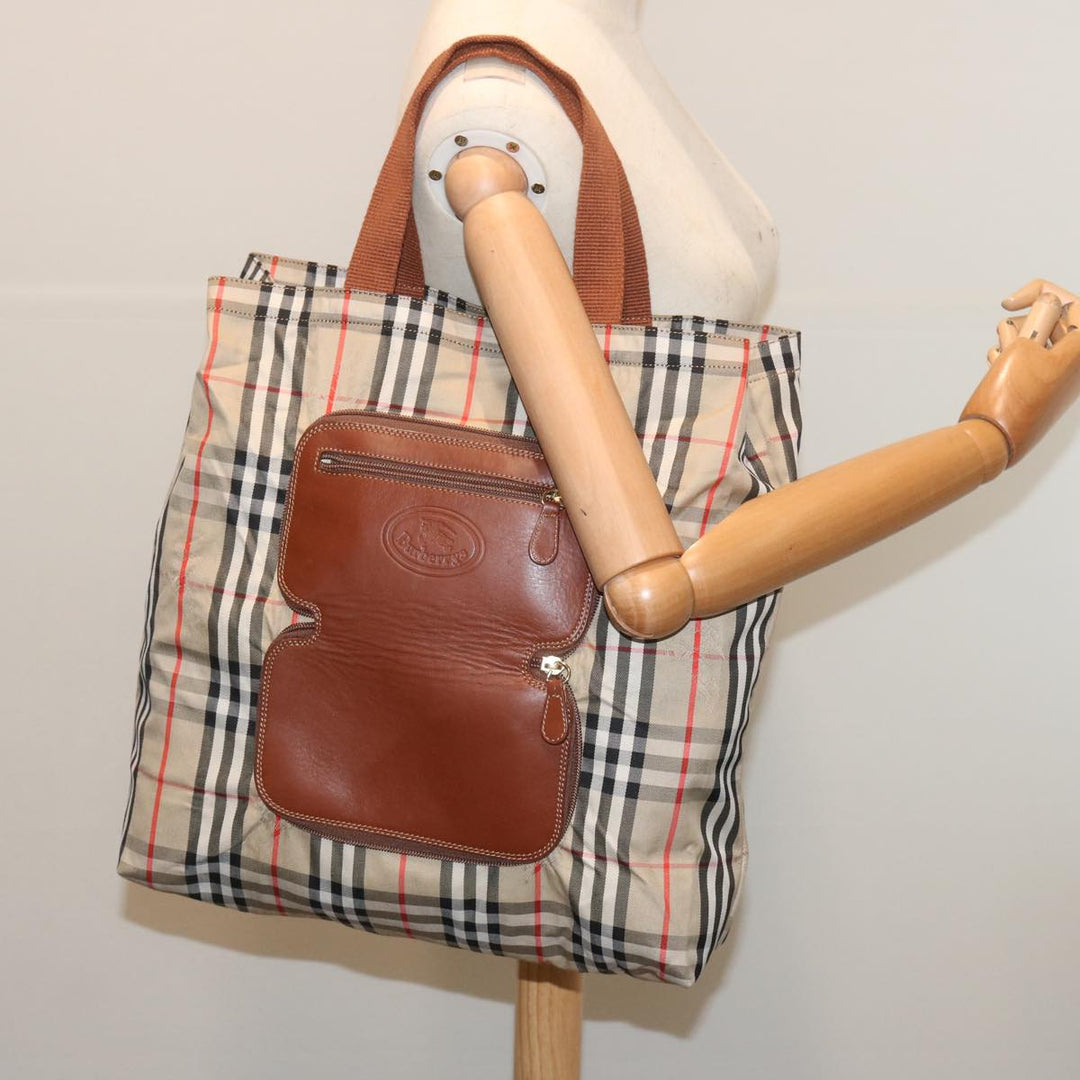 BURBERRY Nova Check Tote