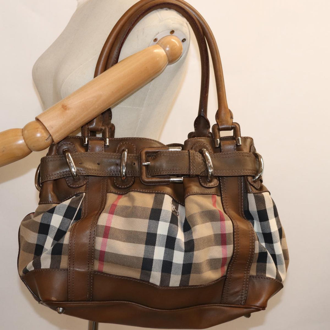 BURBERRY Nova Check Tote