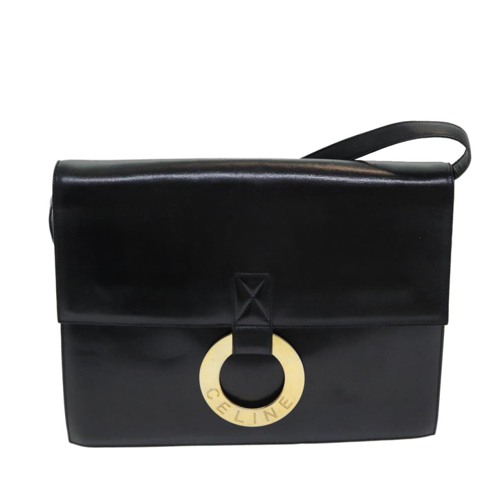Celine Logo du cercle Shoulder Bag