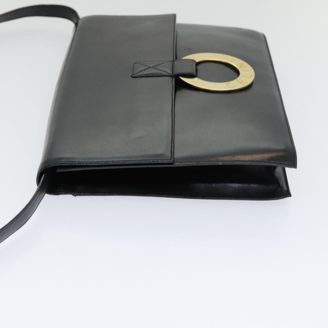 Celine Logo du cercle Shoulder Bag