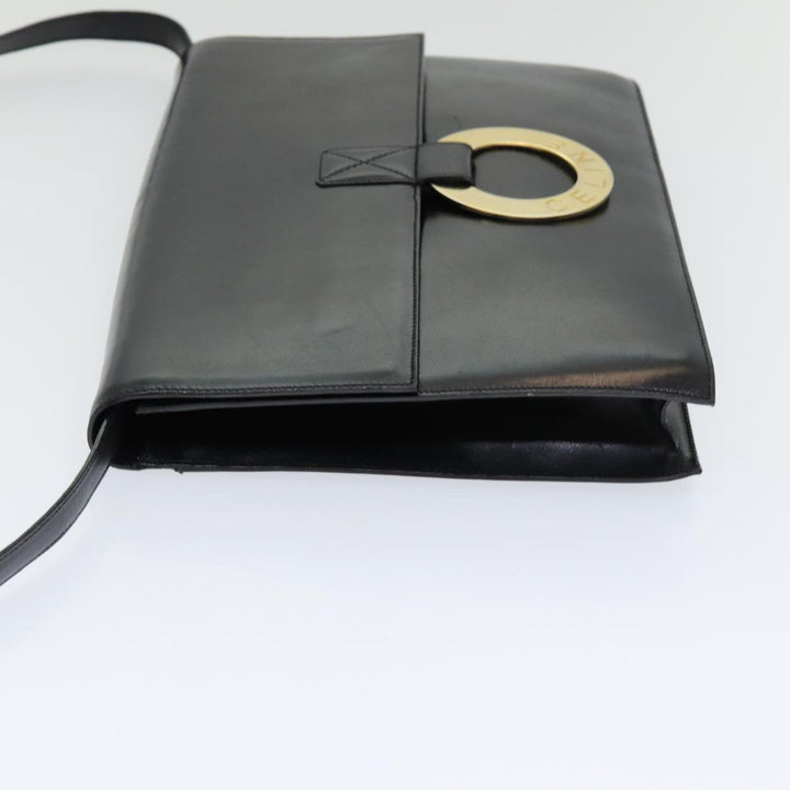 Celine Logo du cercle Shoulder Bag