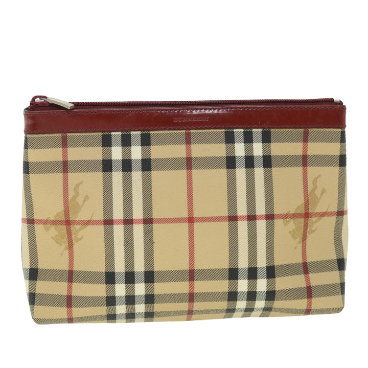 BURBERRY Nova Check Clutch Bag
