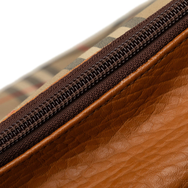 BURBERRY Haymarket Check Handbag