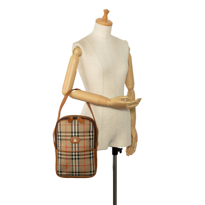 BURBERRY Haymarket Check Handbag