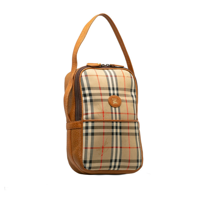 BURBERRY Haymarket Check Handbag