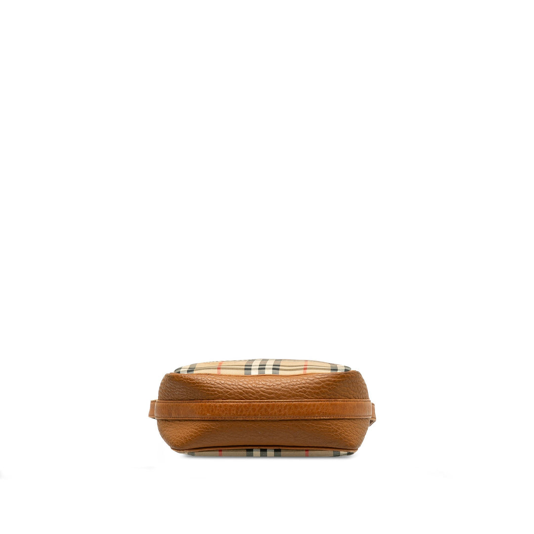 BURBERRY Haymarket Check Handbag