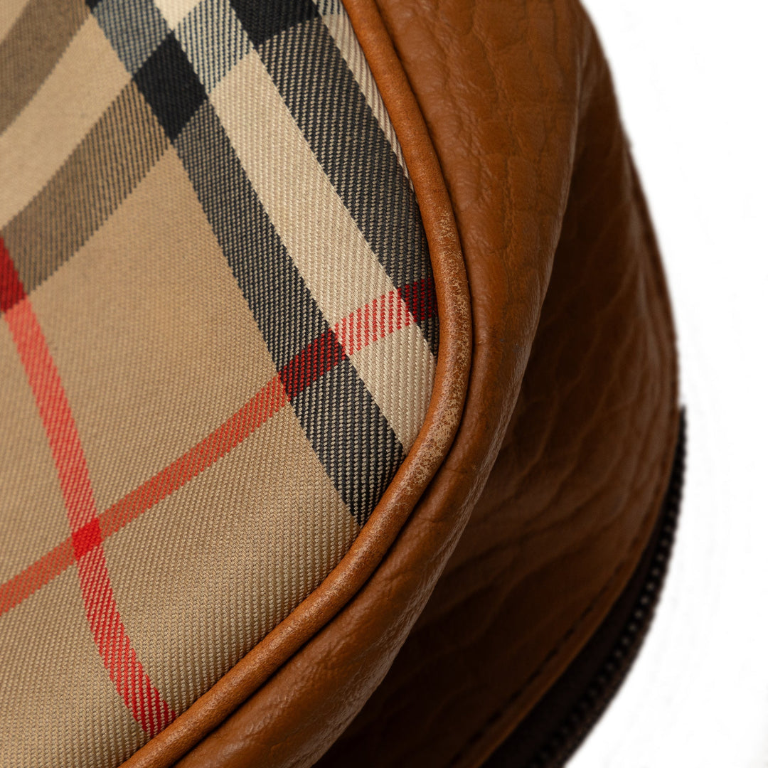 BURBERRY Haymarket Check Handbag