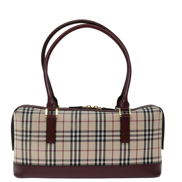 BURBERRY Nova Check Handbag