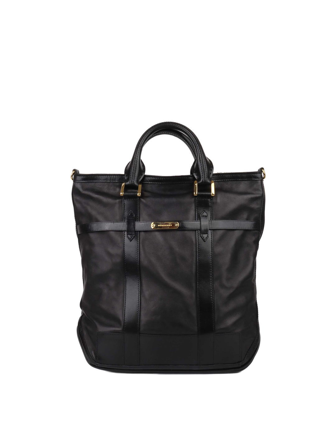 Burberry Black Large Tote.
