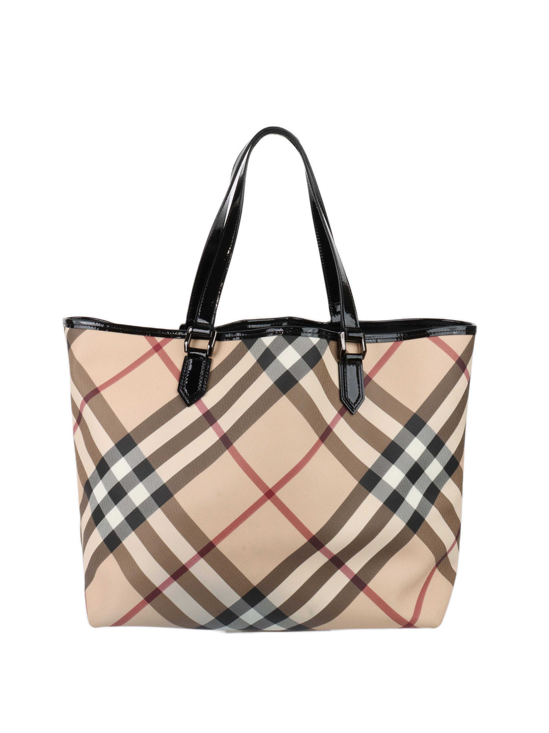 Burberry Haymarket Checkered Tote.