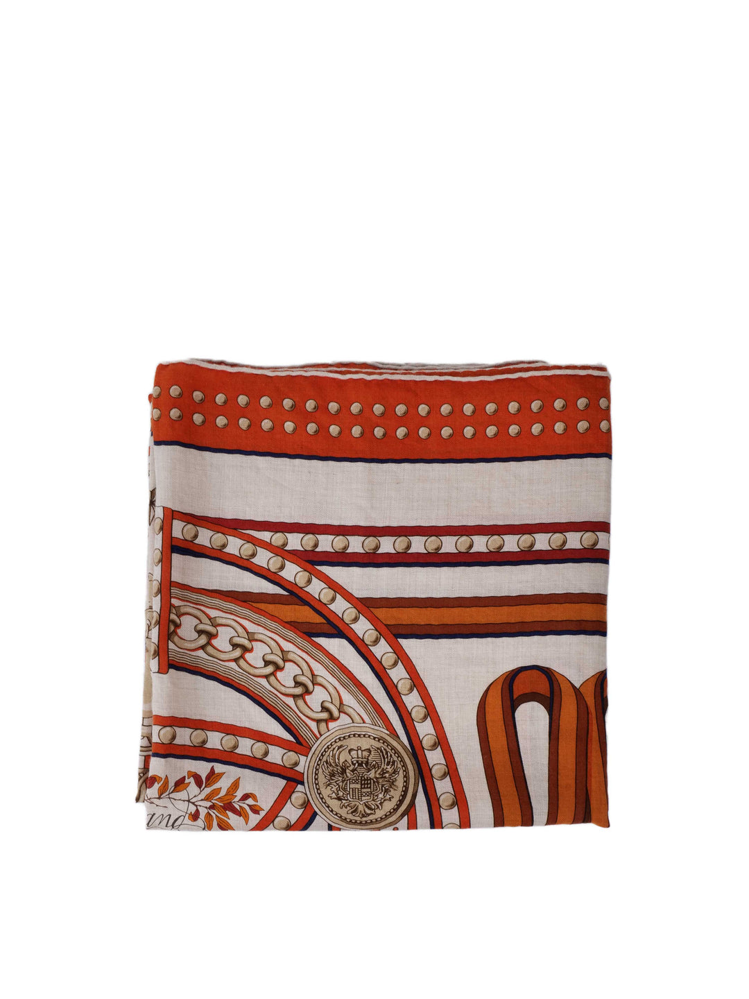 Hermes 140x140cm Cashmere & Silk Shawl.