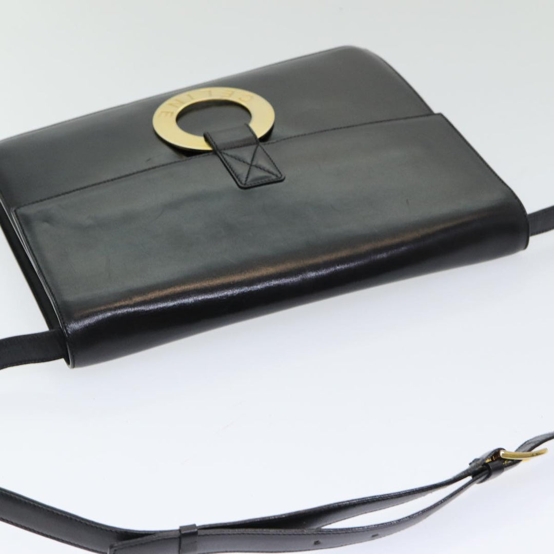 Celine Logo du cercle Shoulder Bag