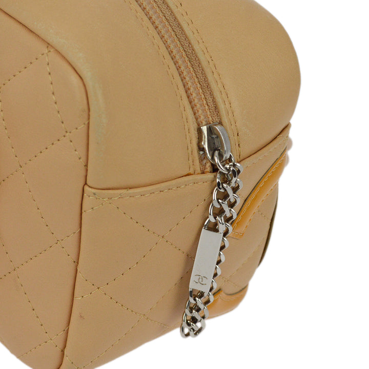 Top Quality Chanel Beige Calfskin Cambon Ligne Handbag