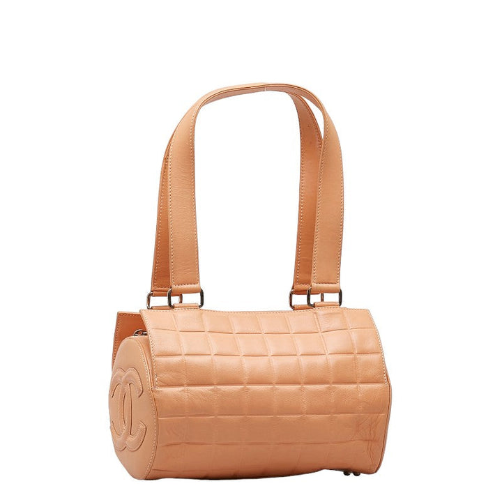 Top Quality Chanel Chocolate Bar Cocomark Handbags Mini Boston Bag Pink   CHANEL