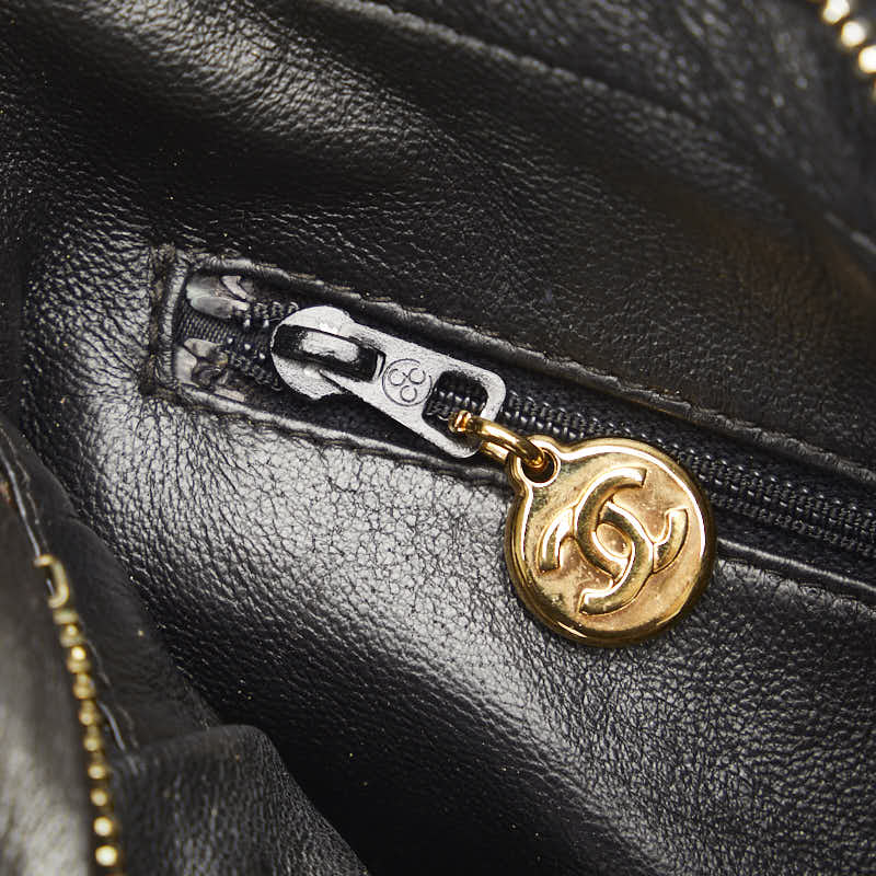 Top Quality Chanel Coco Fringe One-Shoulder Bag Black Leather  Chanel