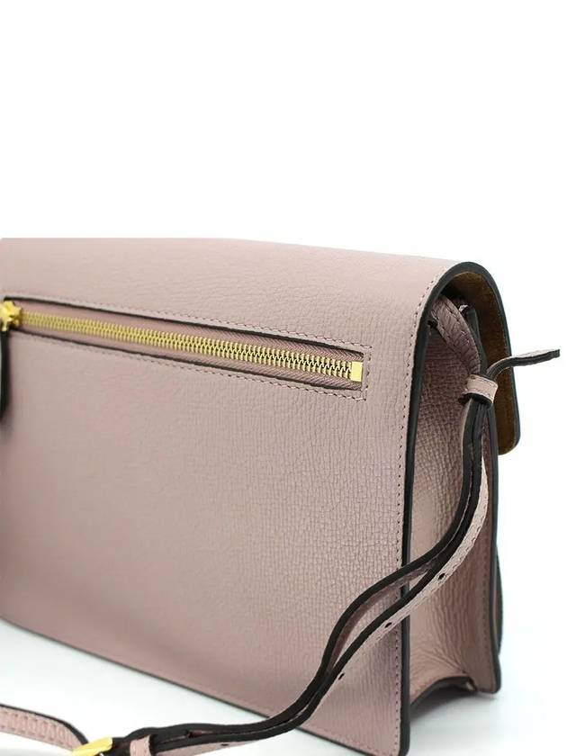 Burberry House Check Small Leather Cross Bag Pink