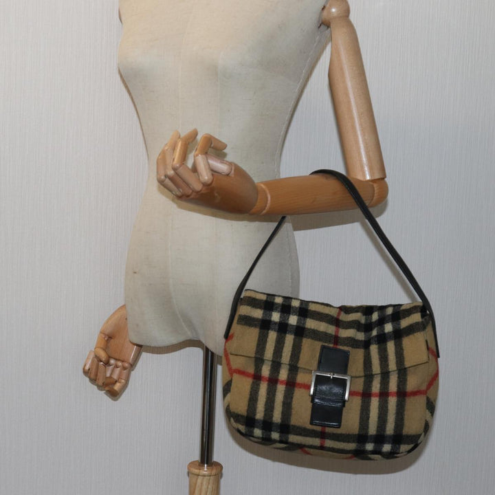 BURBERRY Nova Check Shoulder Bag