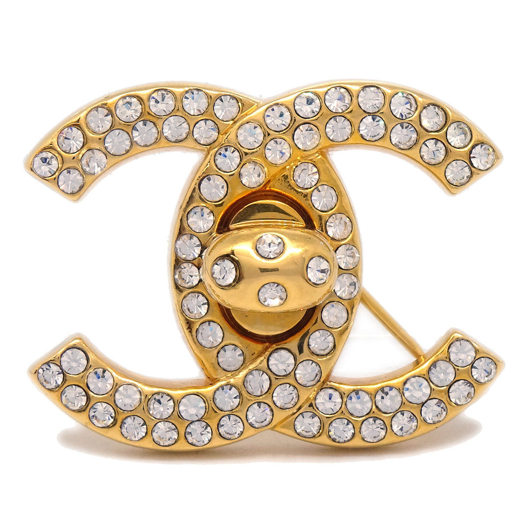 Top Quality Chanel Brooch Pin Gold 96P