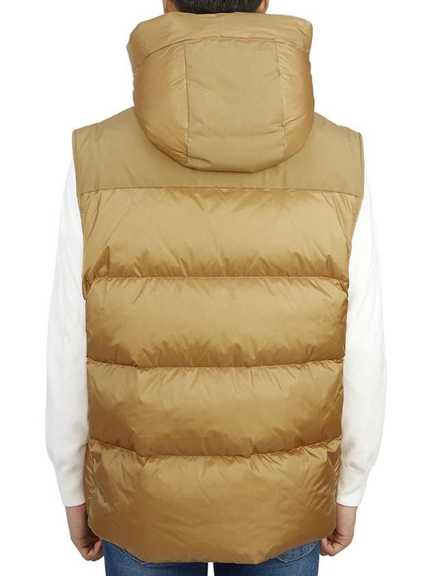 Burberry Detachable Sleeve Hooded Padding Beige