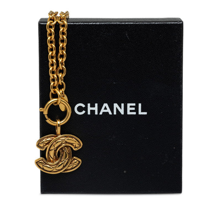 Top Quality Chanel Vintage Matrasse Coco Necklace G   Chanel