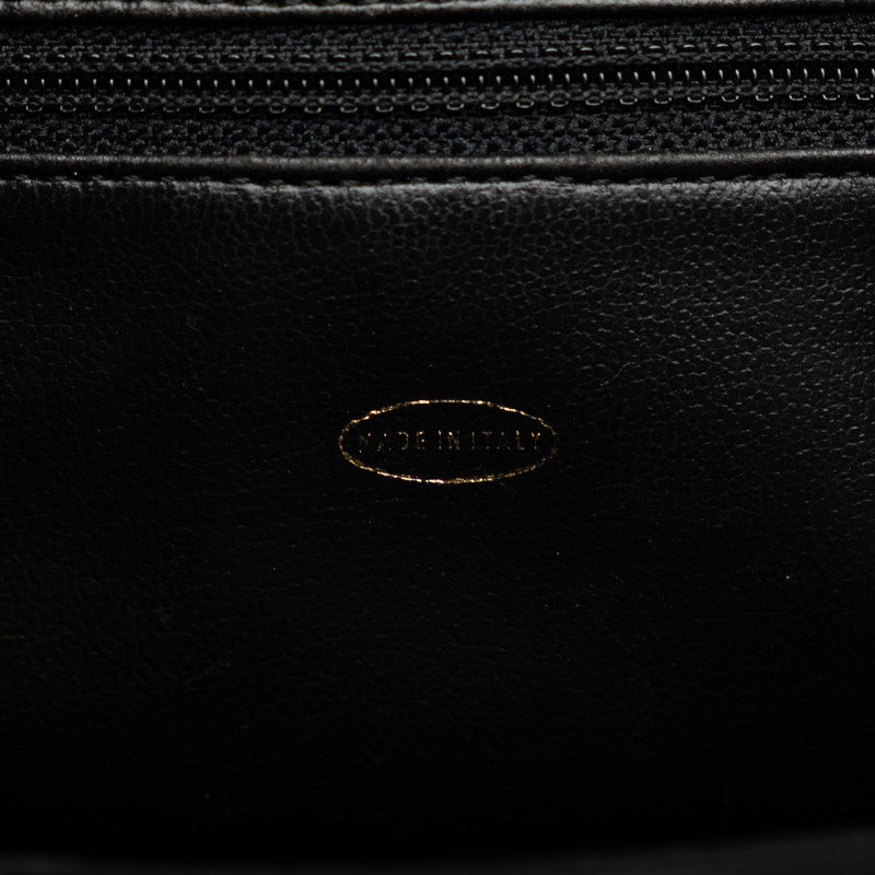 Top Quality Chanel Vintage Decacoco Cocomark Rucksack Black Caviar   CHANEL
