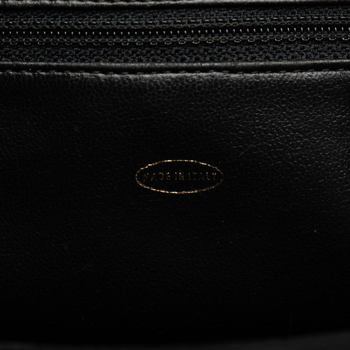 Top Quality Chanel Vintage Decacoco Cocomark Rucksack Black Caviar   CHANEL