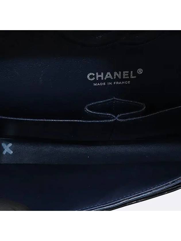 A01112 Classic Patent Medium M Size Flap Chain Shoulder Bag Chanel