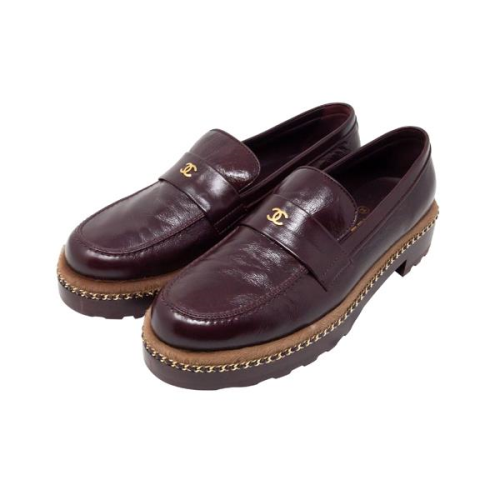 Top Quality Chanel CC Flatform Loafers