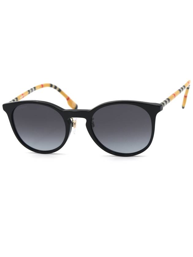 Burberry Eyewear Round Sunglasses Black
