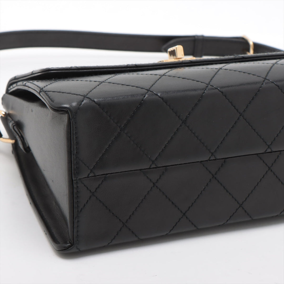 Top Quality Chanel Lambskin  Shoulder Bag 2.55 Black G  5th