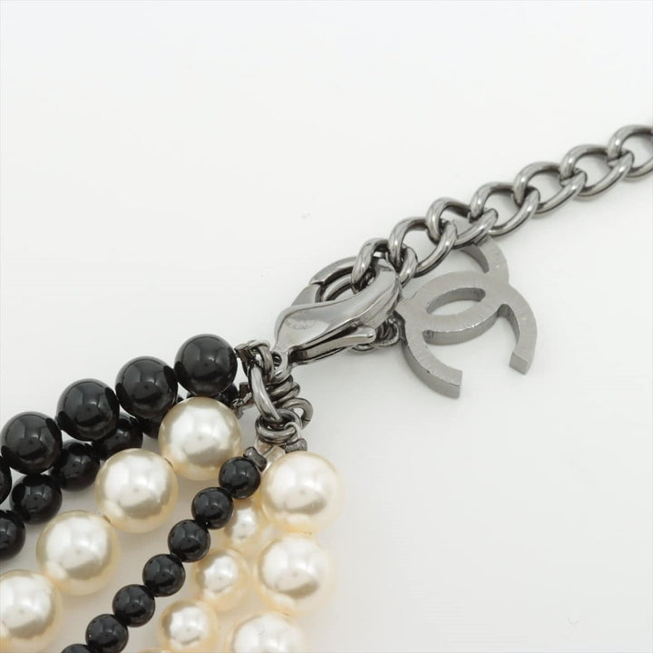 Top Quality Chanel Coca-Cola B14K Necklace GP x  Pearl Silver