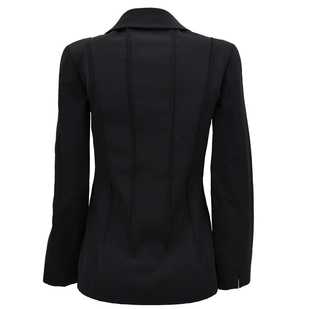 Top Quality Chanel Single Breasted Jacket Black