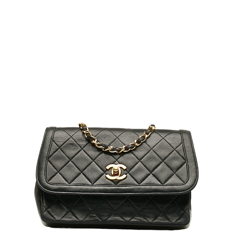 Top Quality Chanel Matrasse Flap Bag in Lambskin Black Ladies