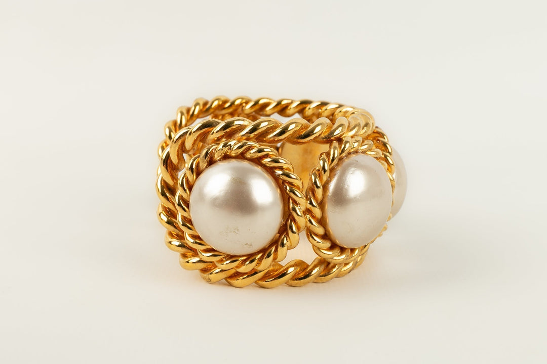 Bracelet manchette Top Quality Chanel Printemps 1993