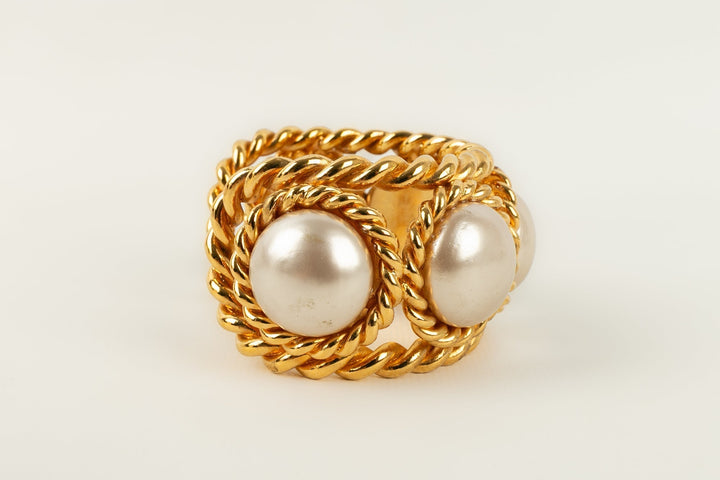 Bracelet manchette Top Quality Chanel Printemps 1993
