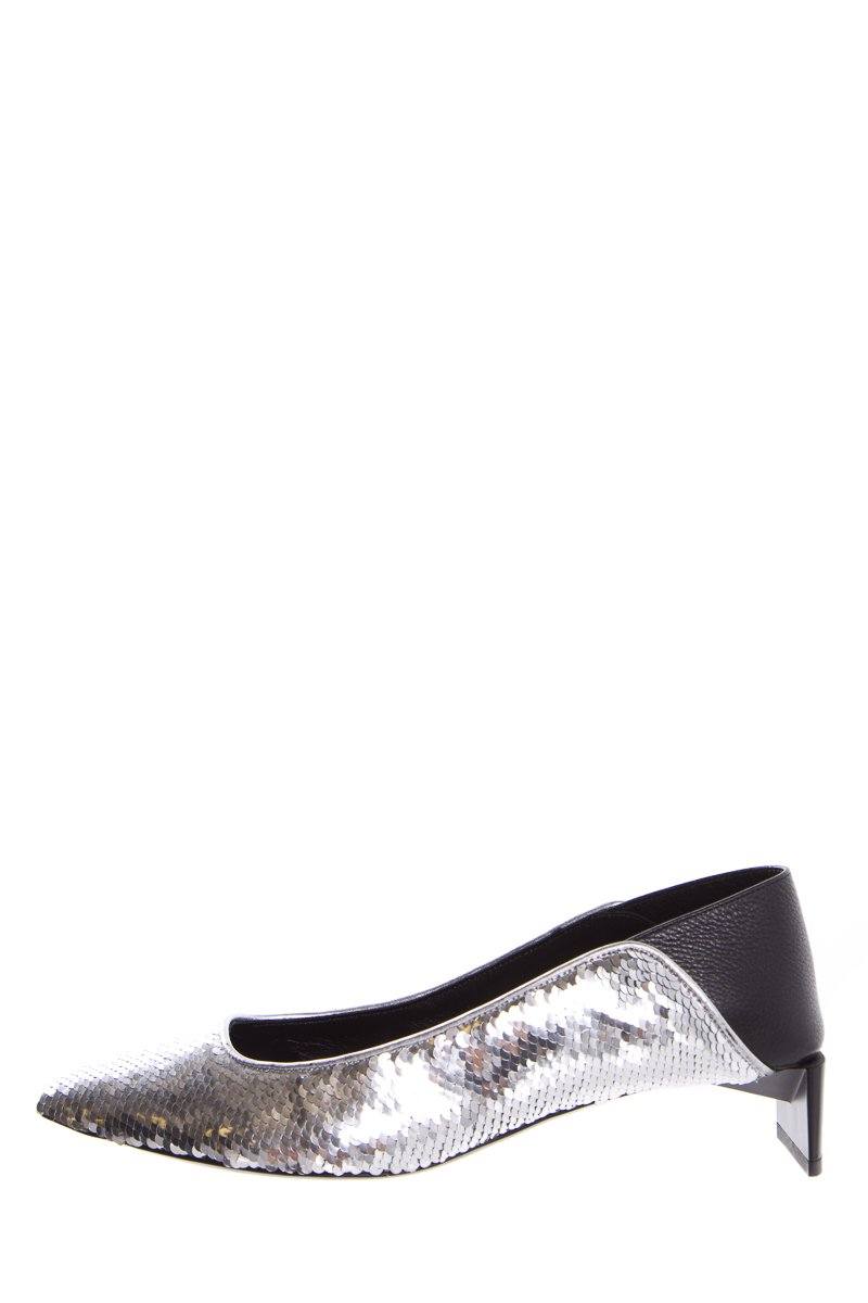 Loewe Silver Heels SZ 38 NWT