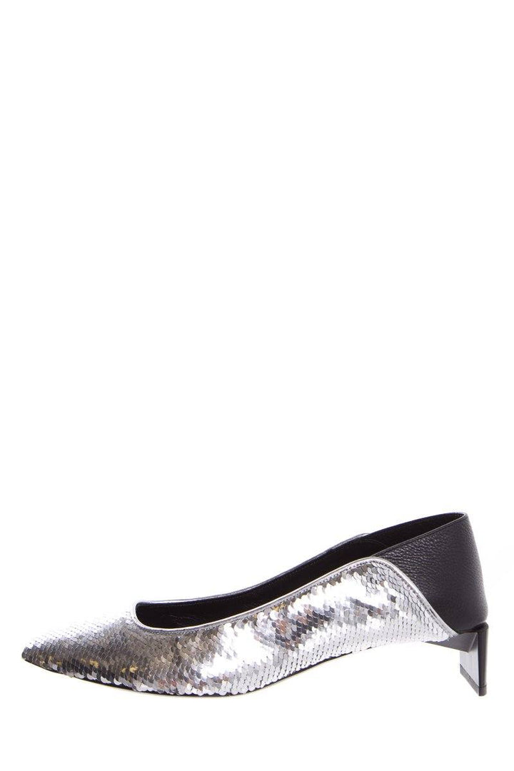 Loewe Silver Heels SZ 38 NWT