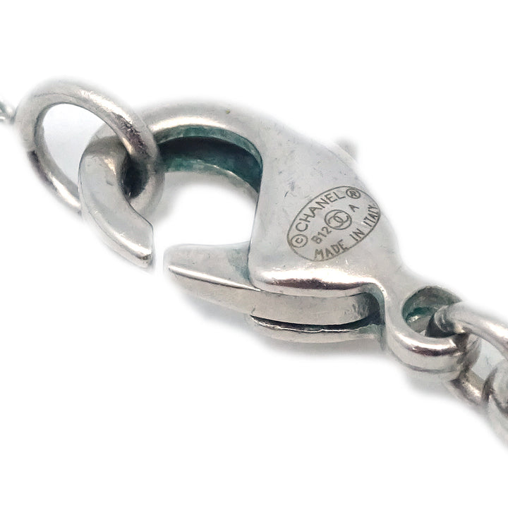 Top Quality Chanel Silver Chain Necklace Pendant B12A