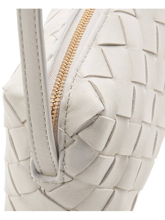 Bottega veneta Intrecciato Leather Cross Bag White