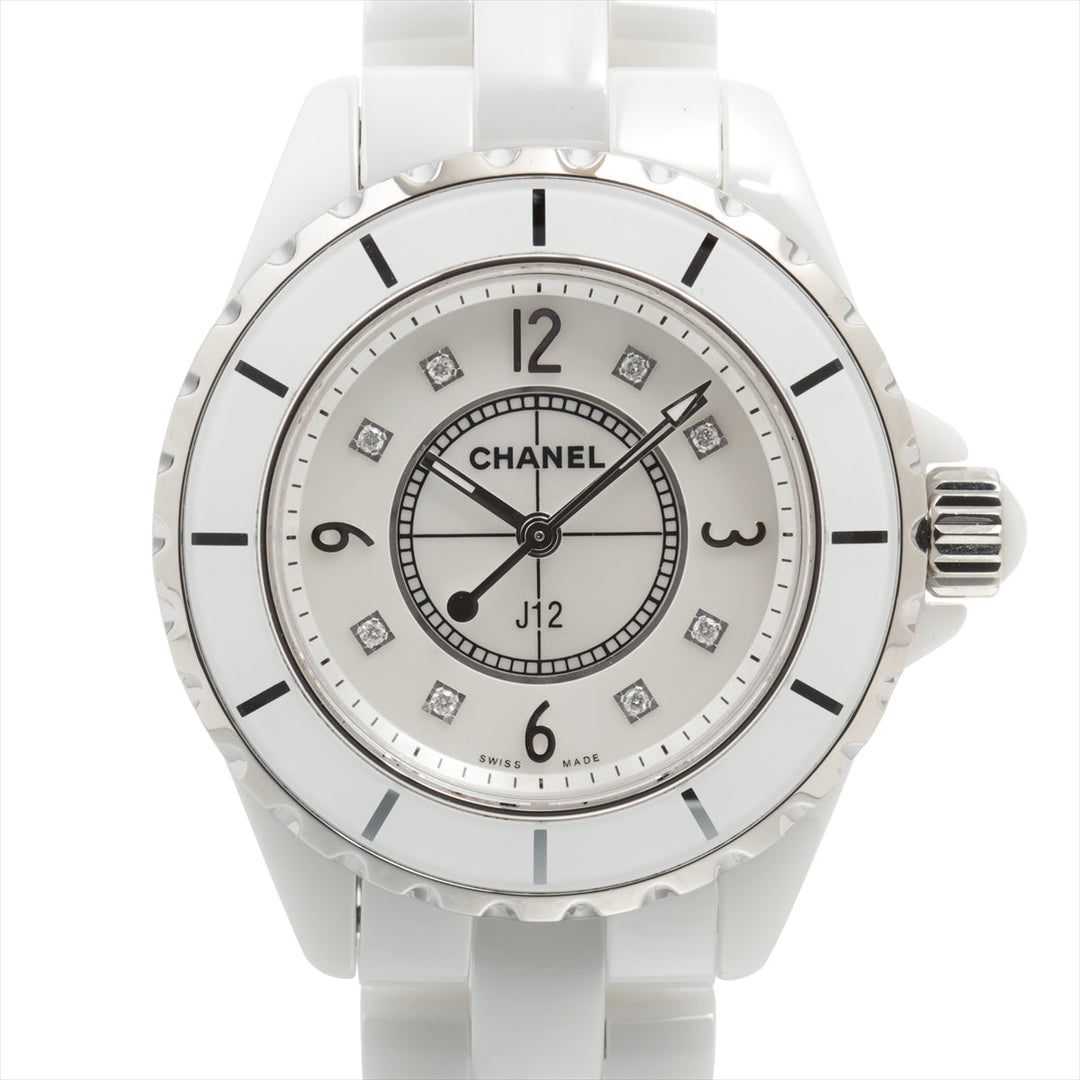 Top Quality Chanel J12 H2422 SSCE QZ S Shell Shell Shell
