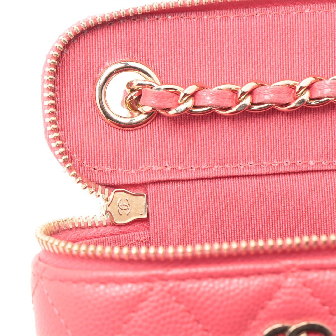 Top Quality Chanel Matrasse Caviar S Chain Shoulder Bag Pink G