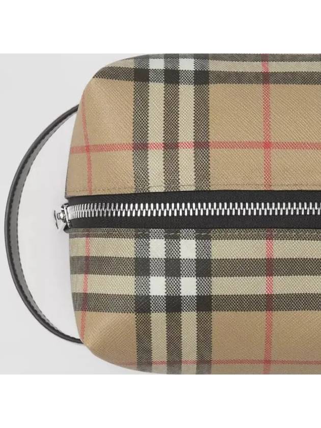 Burberry Vintage Check Pouch Bag Beige