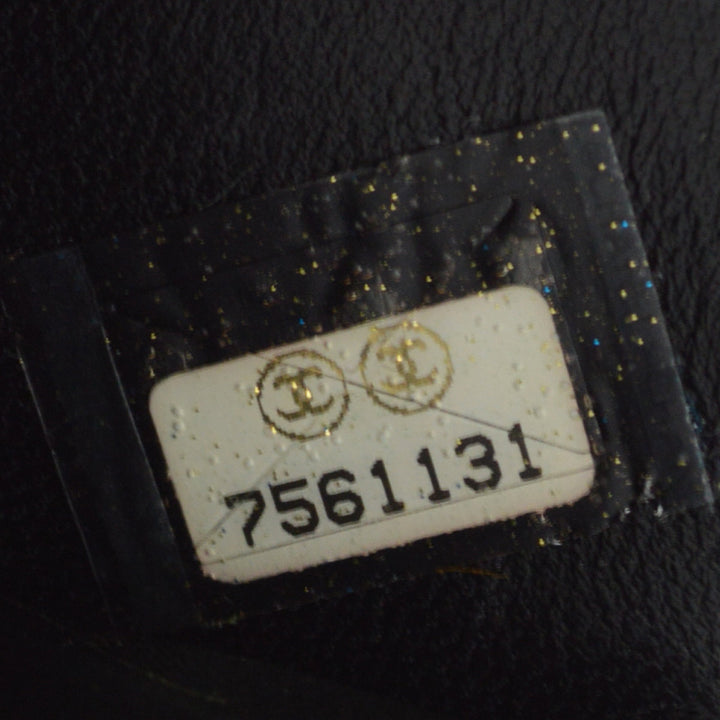 Top Quality Chanel 2001-2003 Black New Travel Line Bifold Wallet Purse