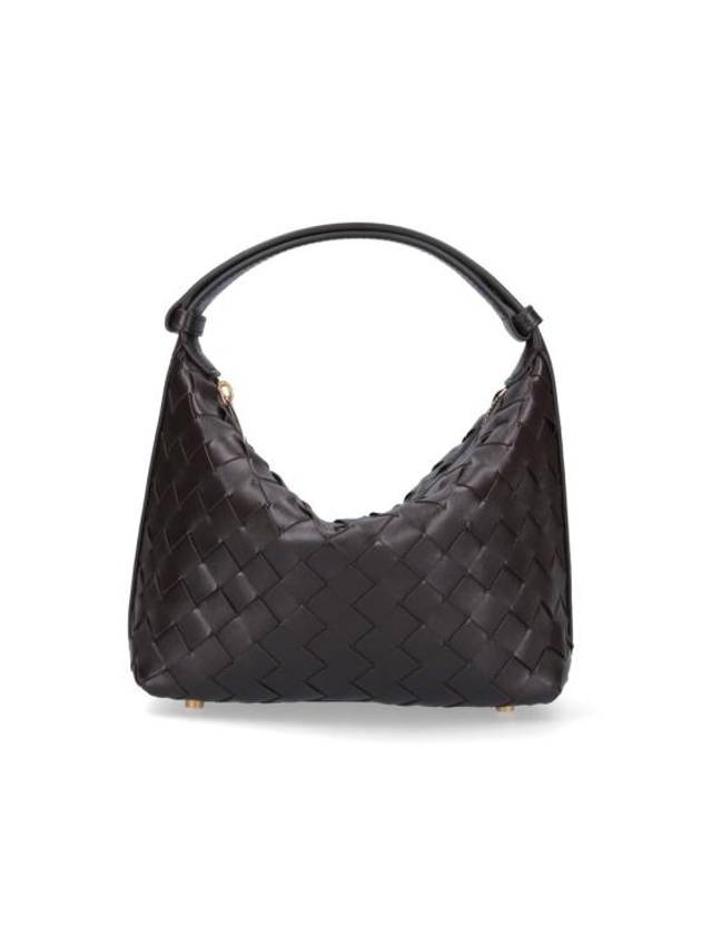 Bottega veneta Intrecciato Small Leather Shoulder Bag Brown