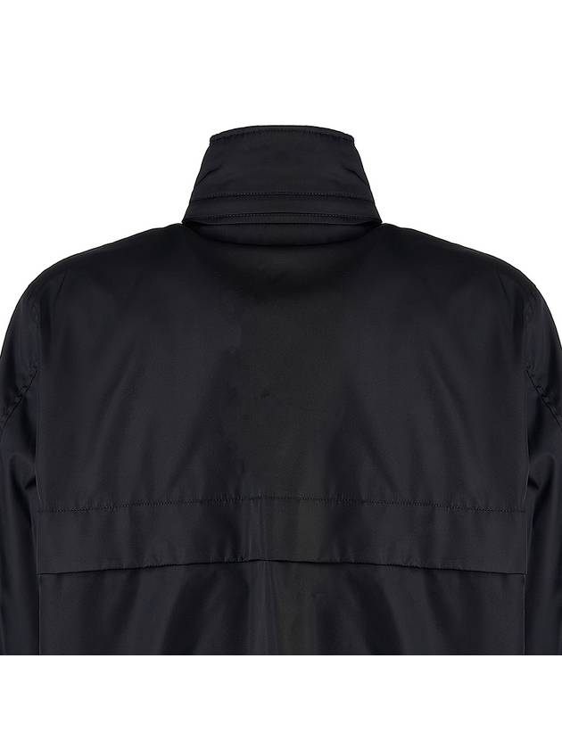 Burberry Packaway Monogram Windbreaker Black