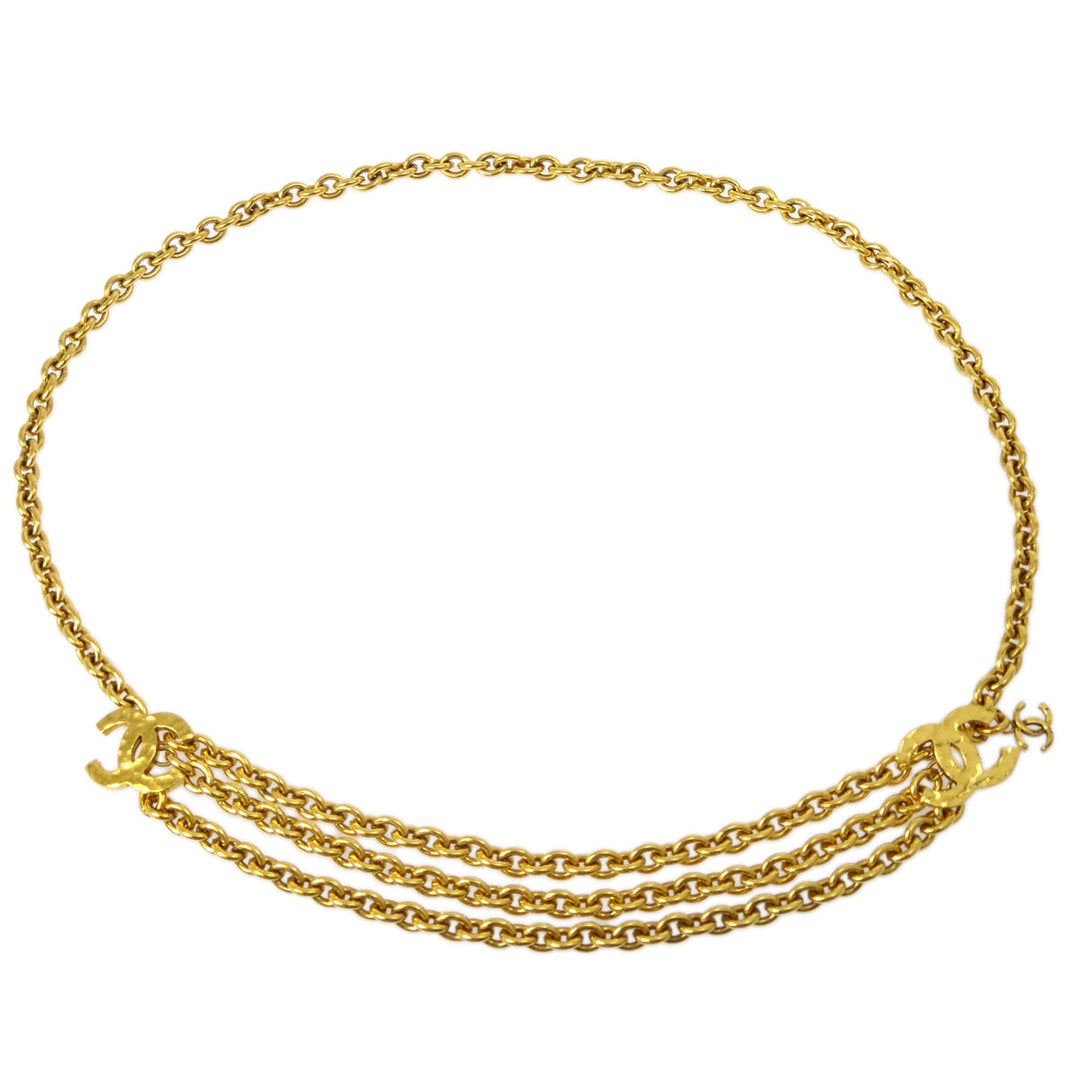 Top Quality Chanel Gold Chain Belt Small New