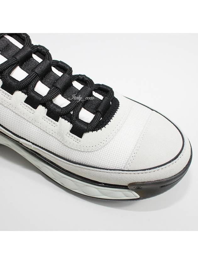 Fabric Suede Calfskin Low-Top Sneakers Dark Grey Chanel