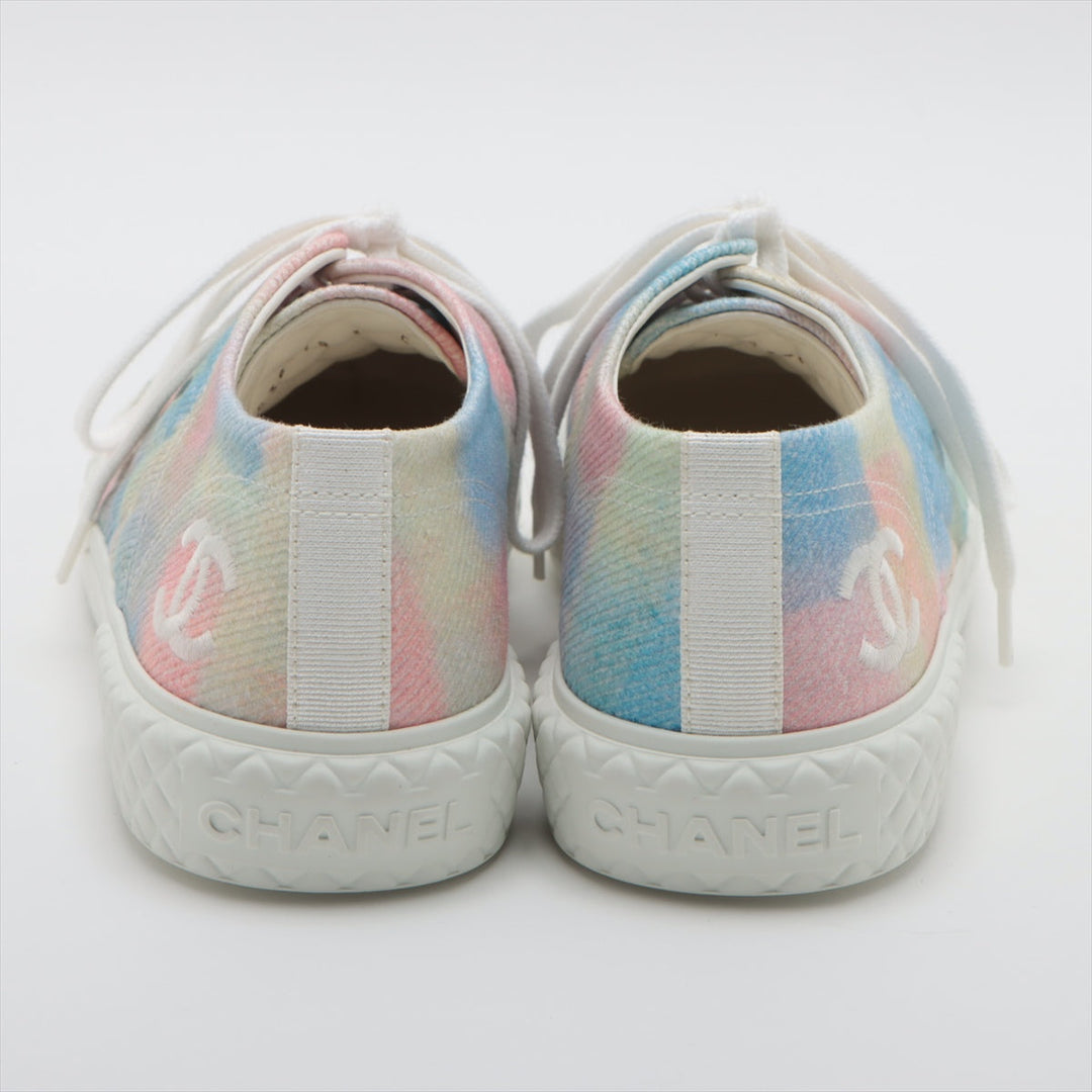 Top Quality Chanel Coco 22SS Canvas Trainers 38C  Multicolor G38278 Matrasse