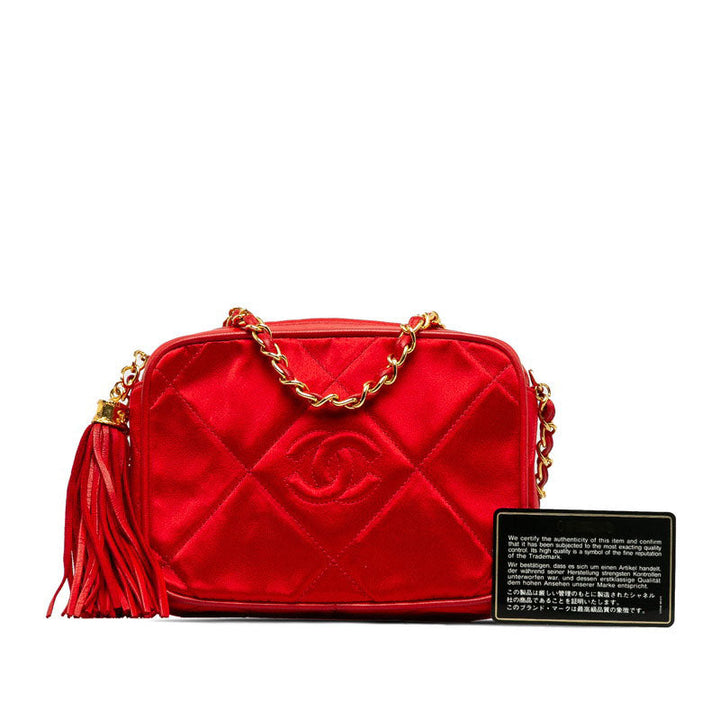 Top Quality Chanel Matrases Coco Chain  Shoulder Bag Red Leather  Chanel