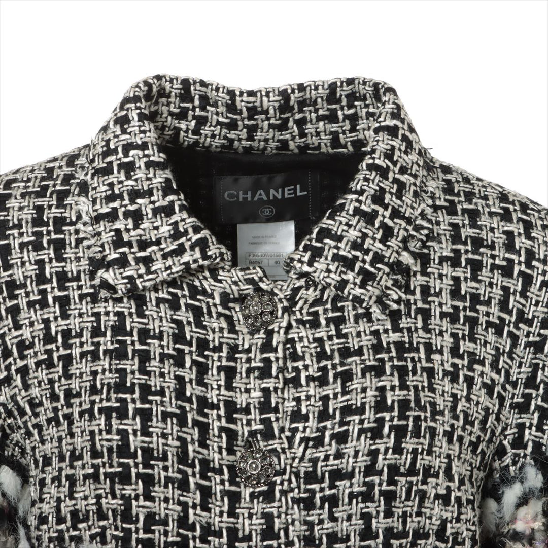 Top Quality Chanel Coco Grippor P39 Twid Coat 40  Multicolor Fantasy 10AW Collection Runway 21 P39540W04561